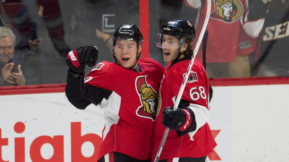 MIke Hoffman et Curtis Lazar