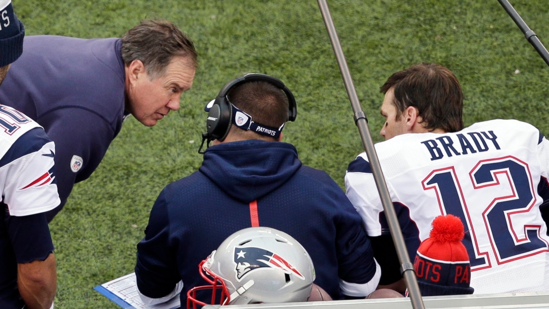 Bill Belichick, Josh McDaniels et Tom Brady