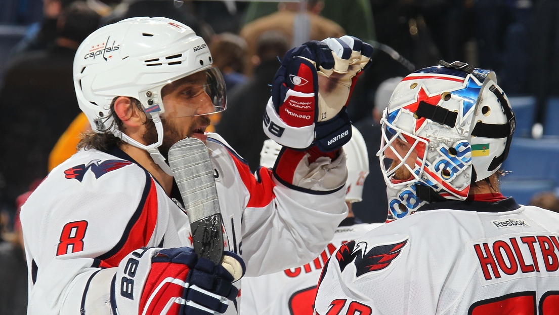 Alexander Ovechkin et Braden Holtby