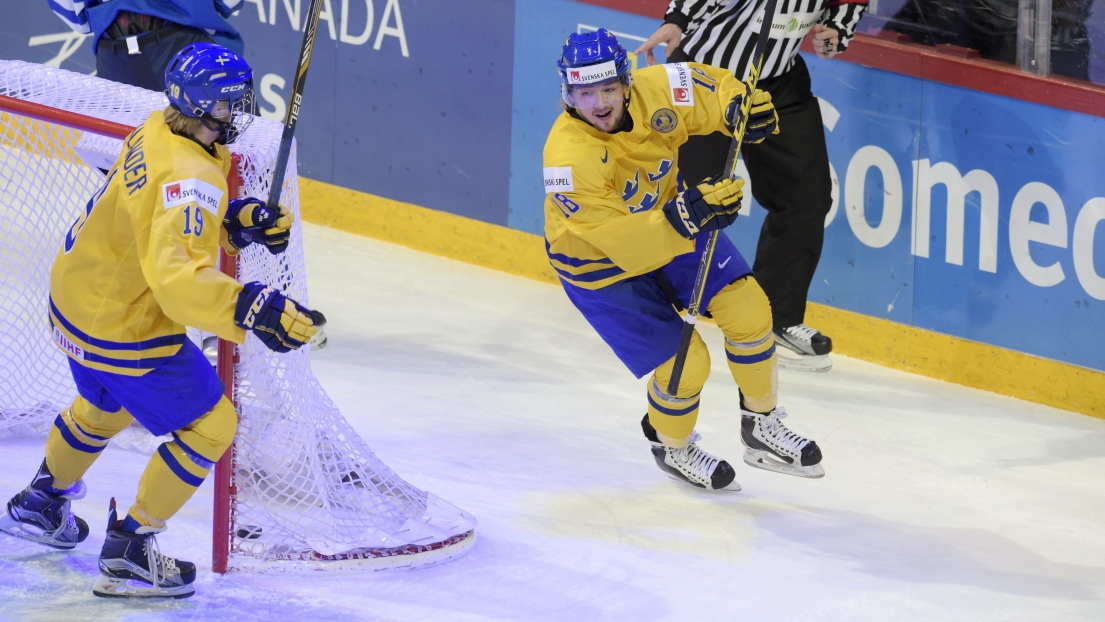 Alexander Nylander et Rasmus Asplund