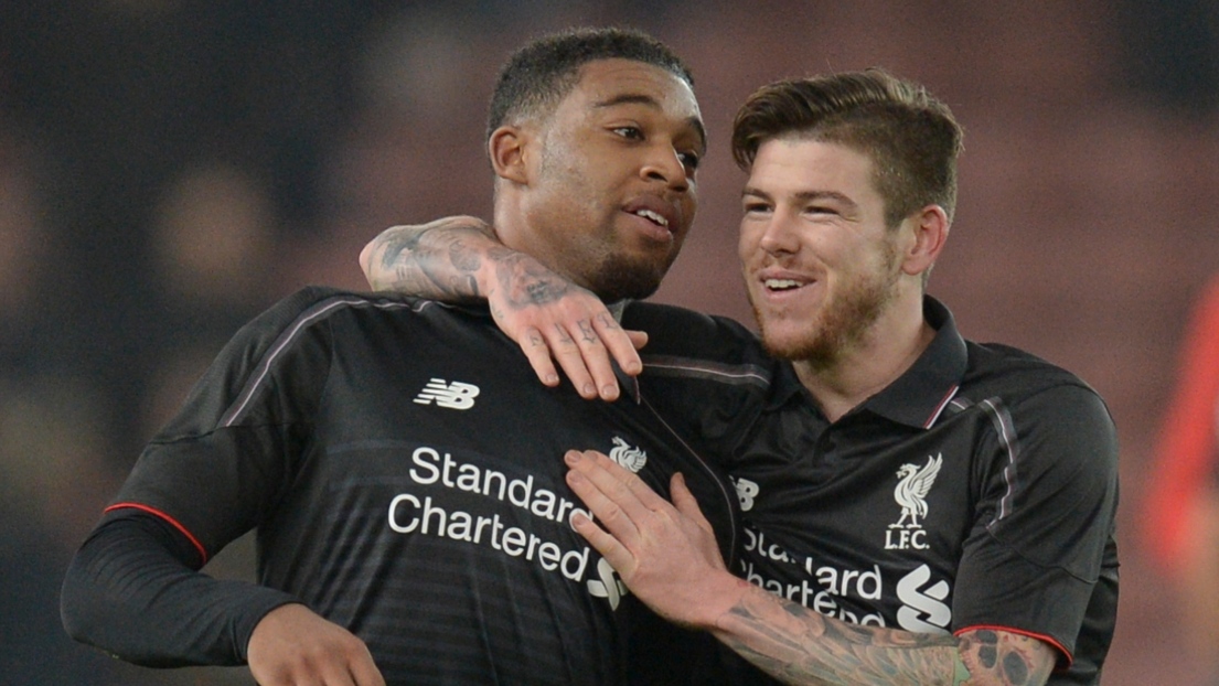 Jordon Ibe et Alberto Moreno