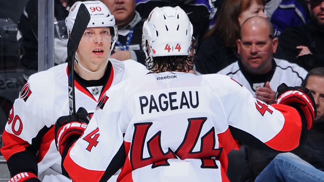 Alex Chiasson et Jean-Gabriel Pageau