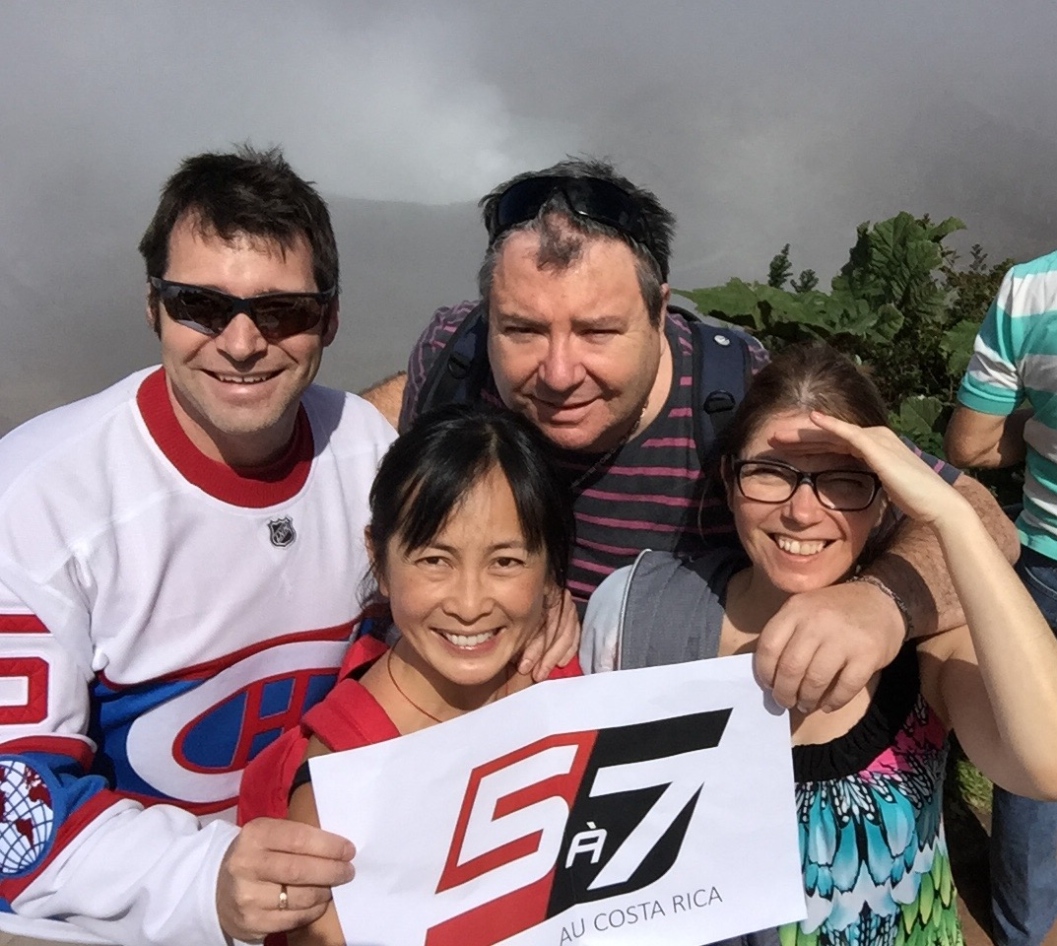 Sylvain Dicaire et Mary-Ann Chan Costa Rica