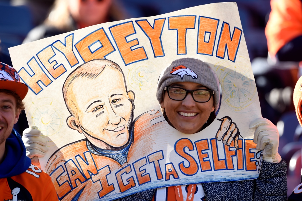 Un partisan des Broncos de Denver
