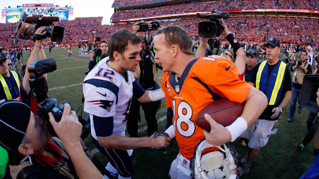 Tom Brady et Peyton Manning