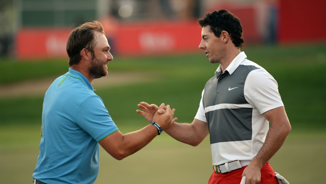 Andy Sullivan et Rory McIlroy