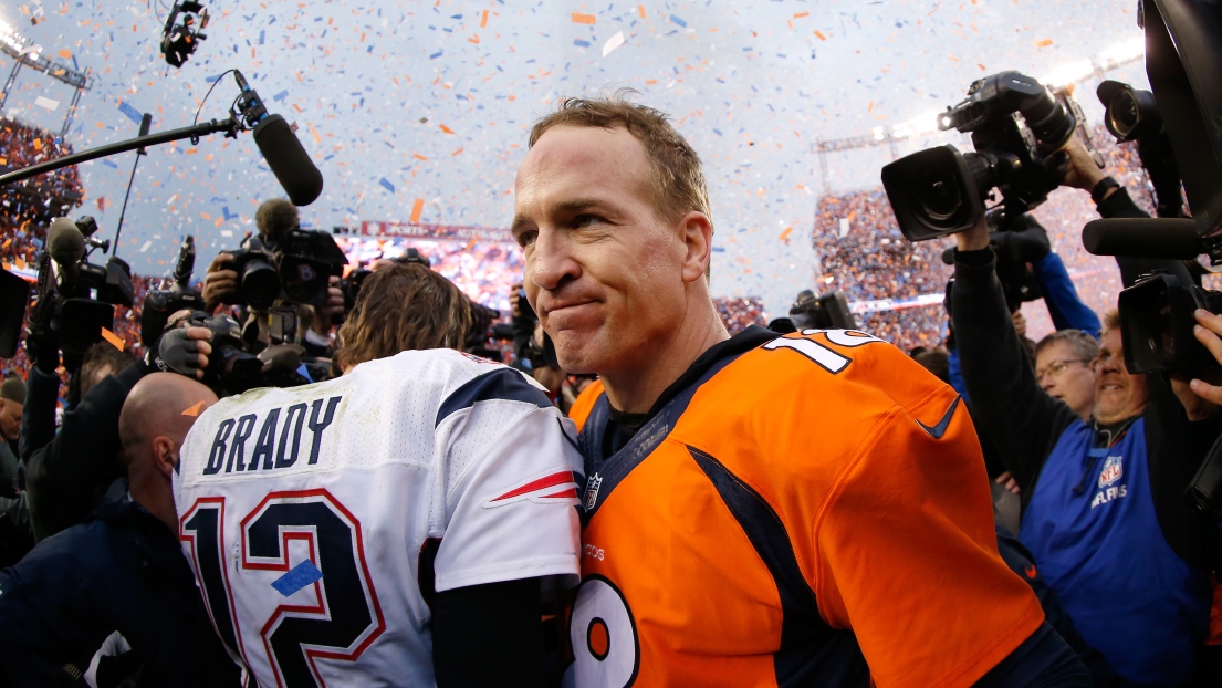 Peyton Manning et Tom Brady