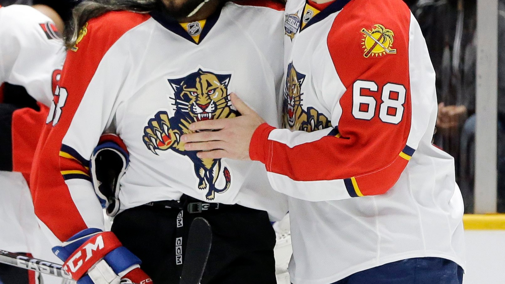 P.K. Subban et Jaromir Jagr P.K. Subban et Jaromir Jagr