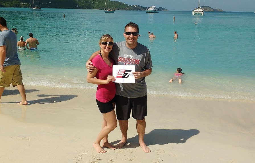 Véronique Bolduc et Christian Mathieu Caraïbes