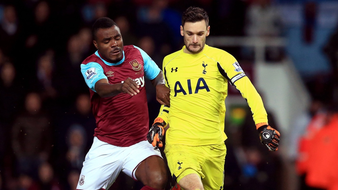 Emmanuel Emenike et Hugo Lloris