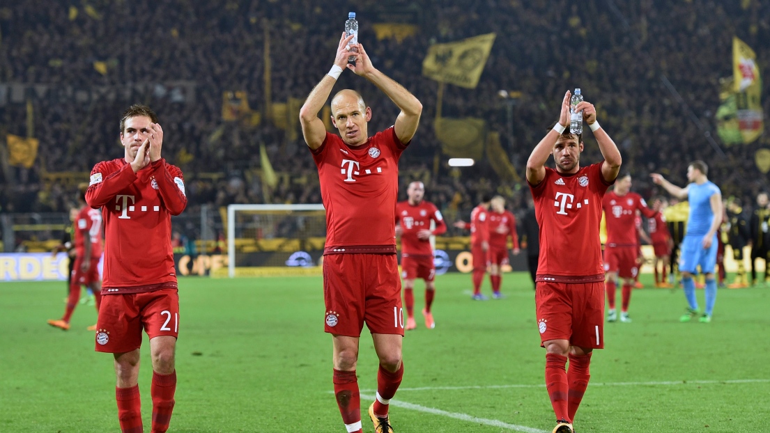  Philipp Lahm, Arjen Robben et Juan Bernat