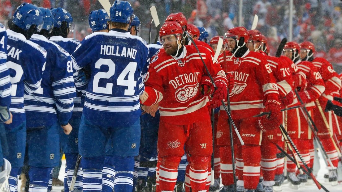 Les Maple Leafs vont accueillir les Red Wings au BMO Field de Toronto le 1er janvier