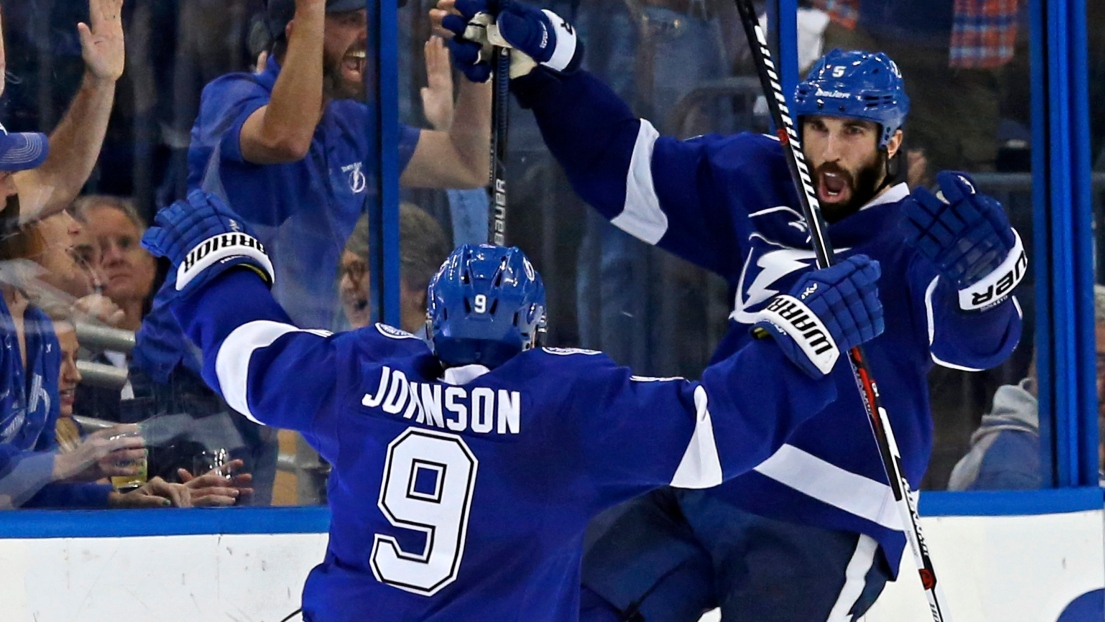 Tyler Johnson et Jason Garrison