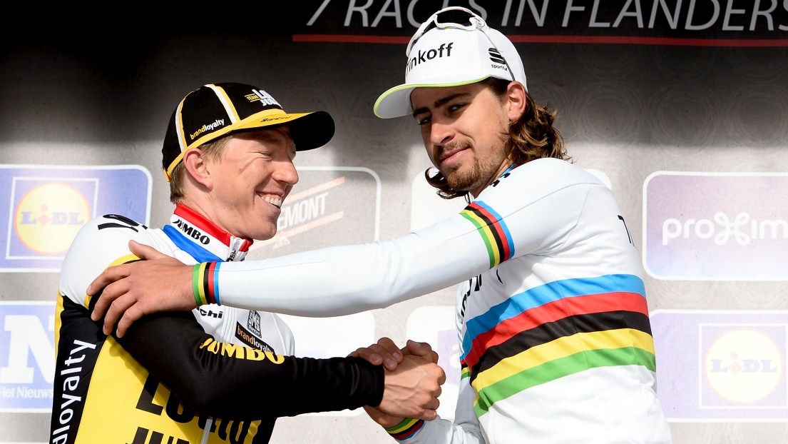 Sep Vanmarcke et Peter Sagan