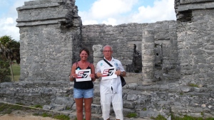 Guylaine Plourde et Gilles Maltais mexique