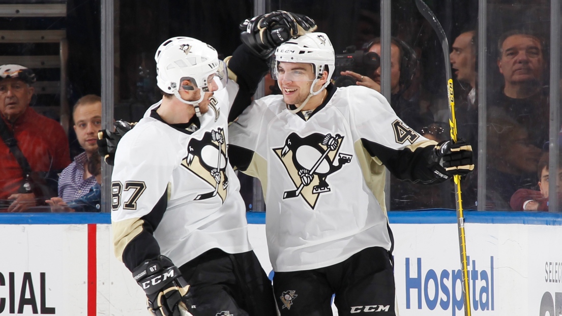 Sidney Crosby et Conor Sheary