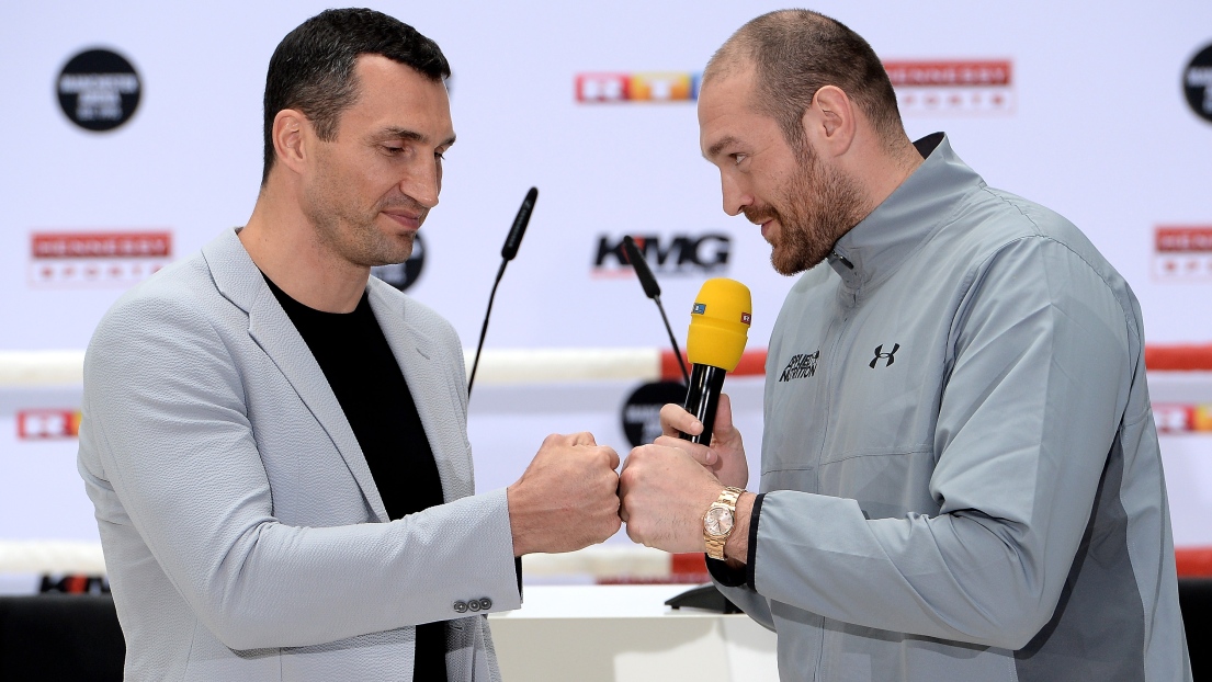 Wladimir Klitschko et Tyson Fury