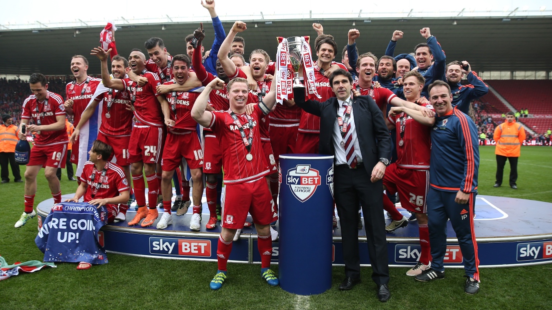 Les joueurs de Middlesborough célèbrent