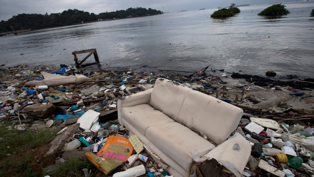 La baie de Guanabara à Rio