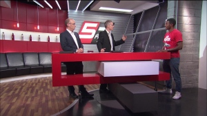 Le 13 mai 2016, nous avons eu le plaisir de recevoir Patrice Bernier, capitaine de l'Impact dans nos studios. 13/05/2016 Patrice Bernier Impact RDS 5 à 7