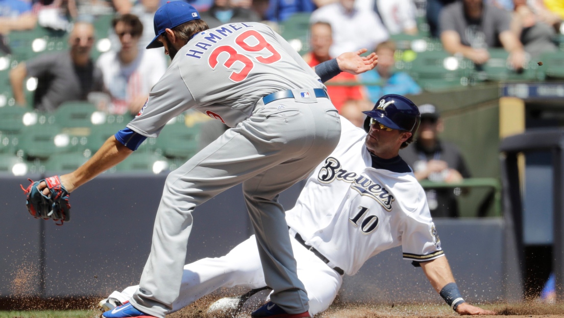 Kirk Nieuwenhuis et Jason Hammel 