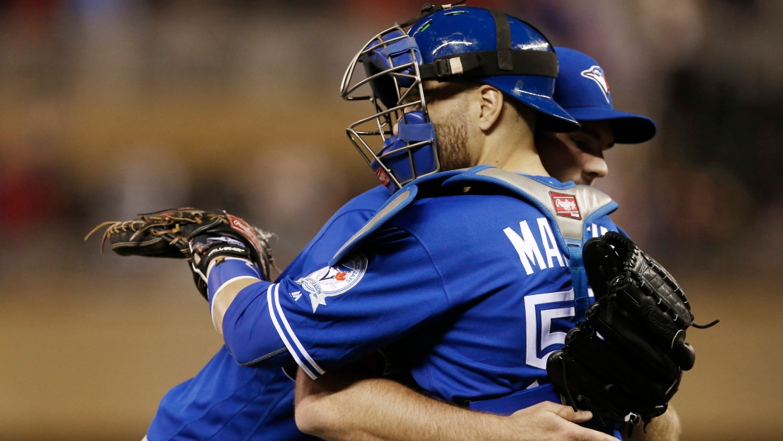 Joe Biagini et Russell Martin