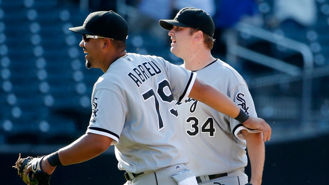 Jose Abreu et Matt Albers