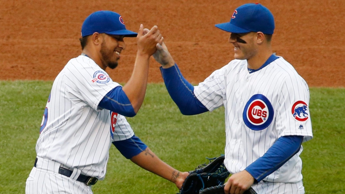 Hector Rodon et Anthony Rizzo