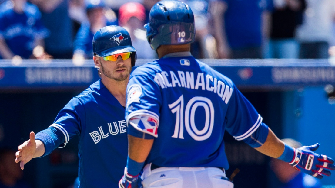 Josh Donaldson et Edwin Encarnacion