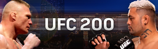 UFC 200 Header