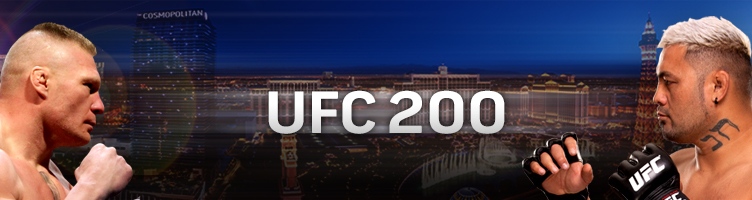 UFC 200 Header