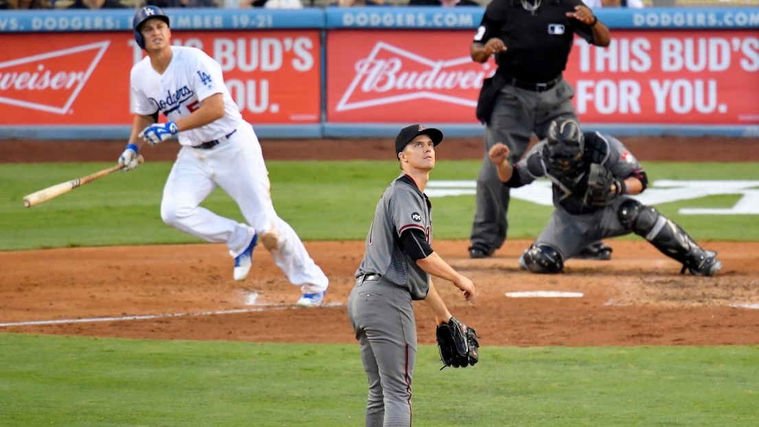 Corey Seager et Zack Greinke