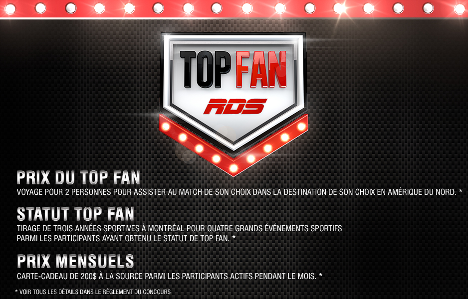 Top Fan - Prix - Desktop