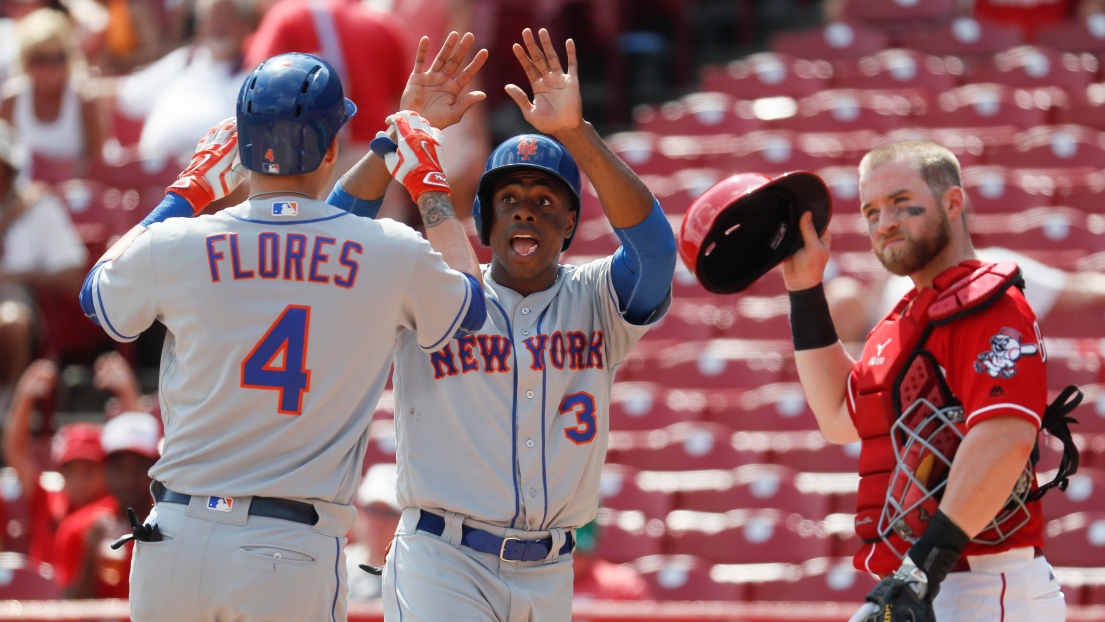 Wilmer Flores et Curtis Granderson