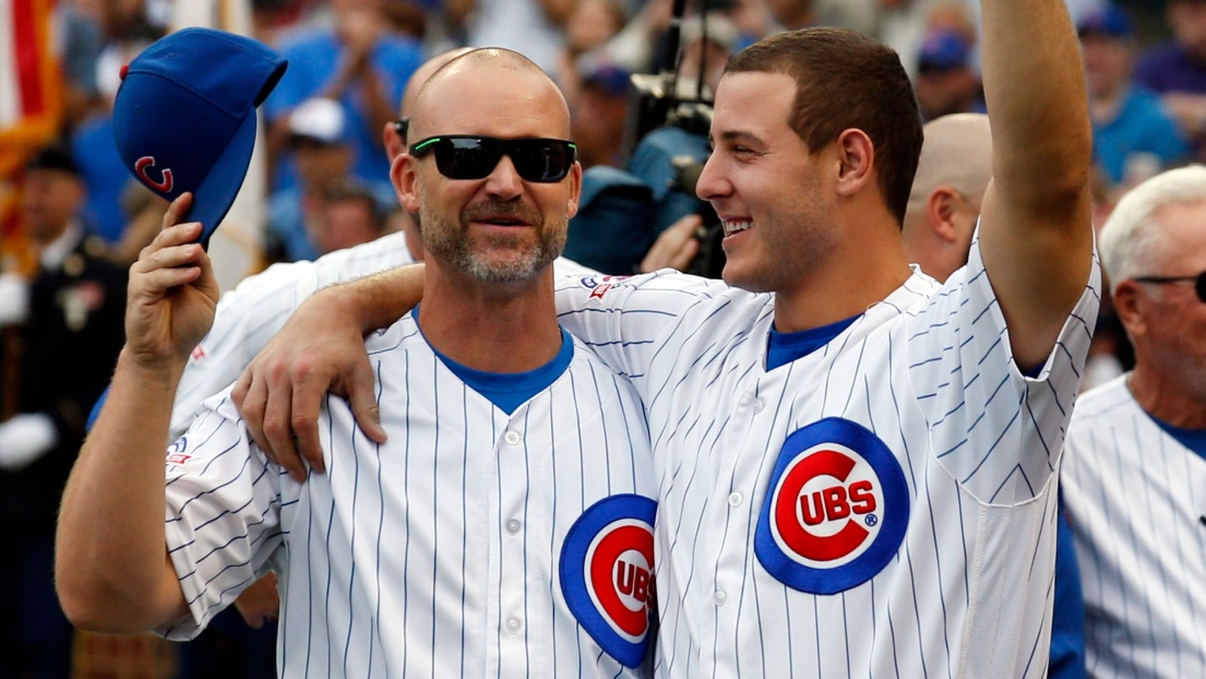 David Ross et Anthony Rizzo