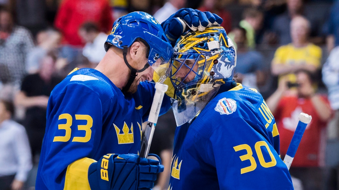 Henrik Sedin et Henrik Lundqvist