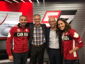 Le 20 septembre 2016, nous avons eu l'honneur de recevoir dans nos studios Aurélie Rivard et Benoit Huot, médaillés aux Jeux paralympiques de Rio. Aurélie Rivard Benoit Huot 5 à 7 RDS 20/09/2016