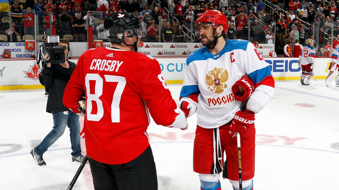 Sidney Crosby et Alex Ovechkin