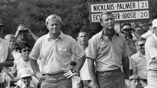 Jack Nicklaus et Arnold Palmer