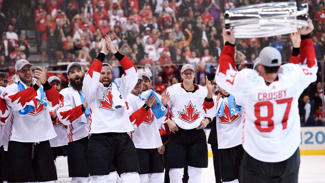 Sidney Crosby et Équipe Canada