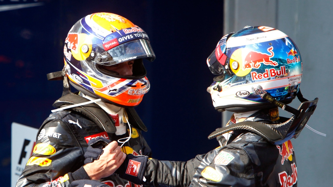 Daniel Ricciardo et Max Verstappen