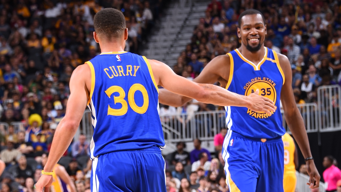 Stephen Curry et Kevin Durant