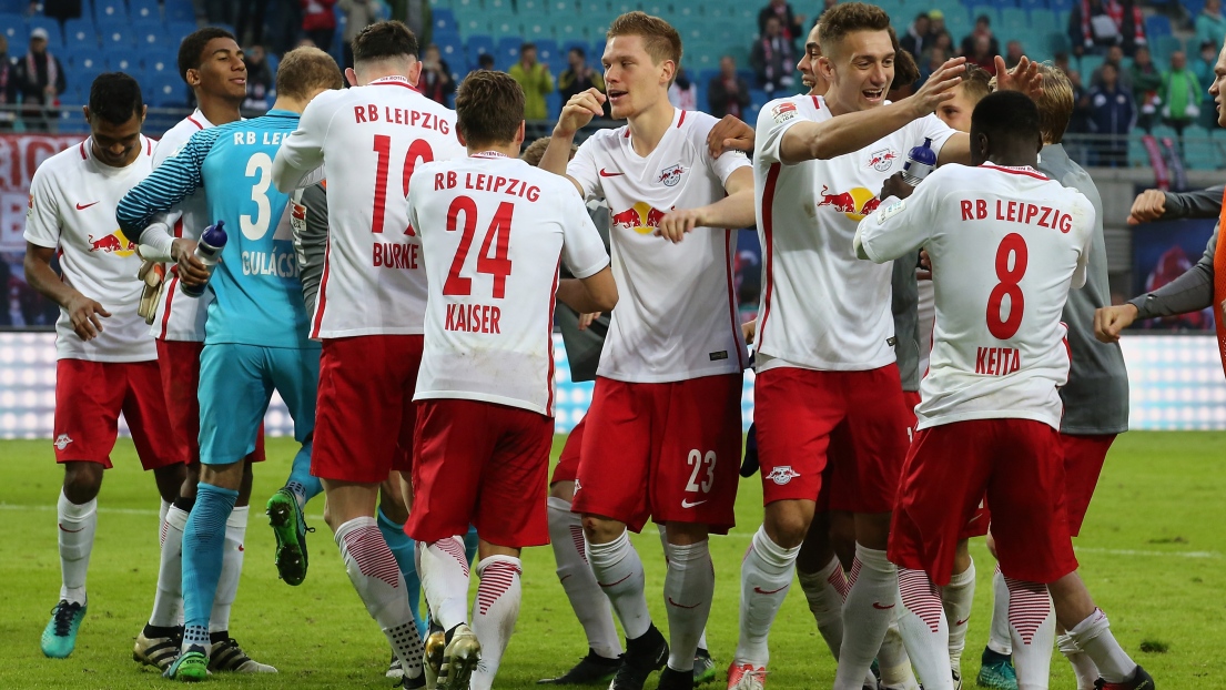 Leipzig célèbre sa victoire aux dépens du Werder Brême