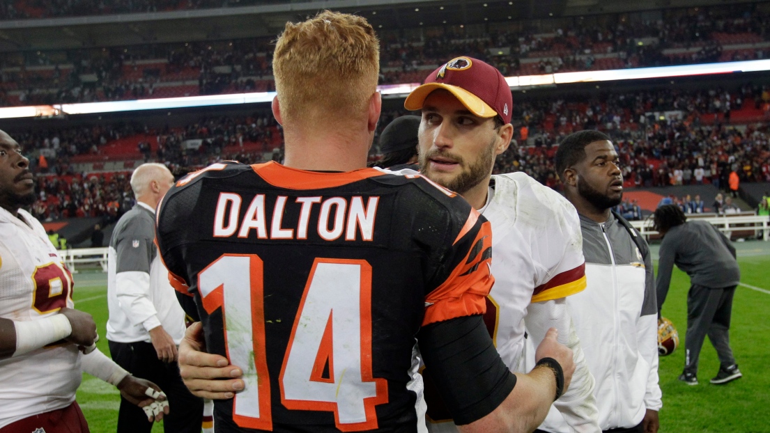 Andy Dalton et Kirk Cousins