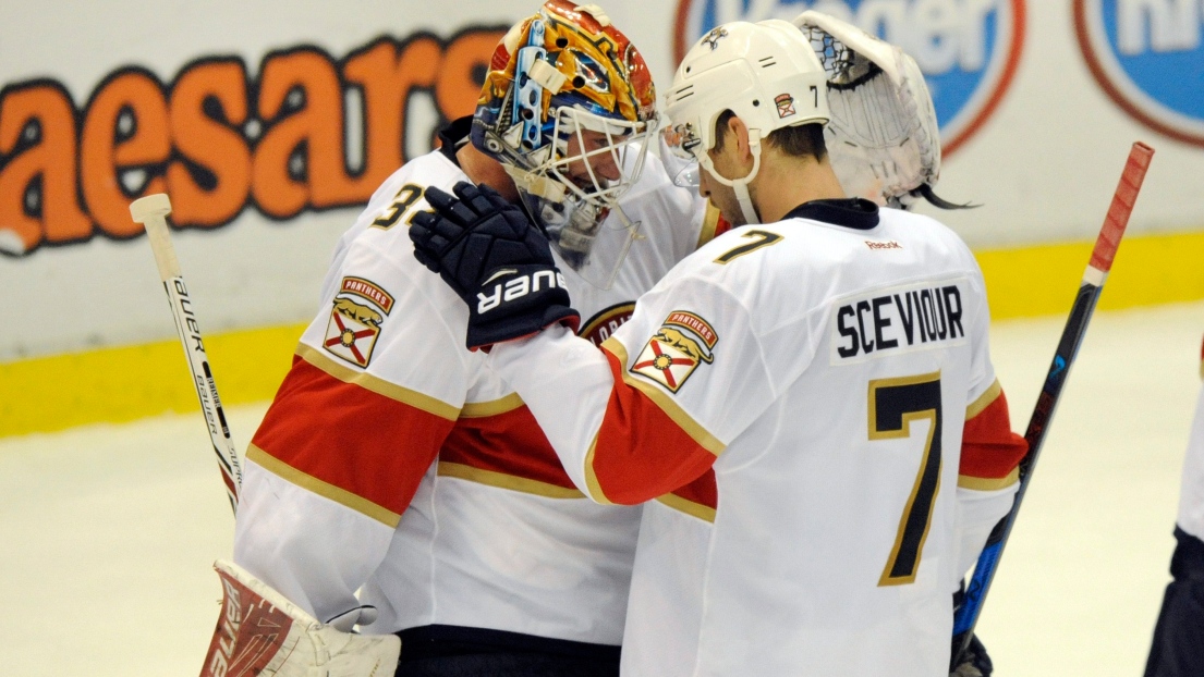 James Reimer et Colton Sceviour