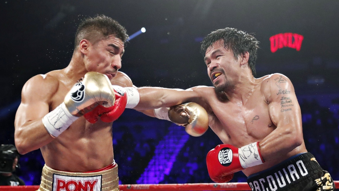 Jessie Vargas et manny Pacquiao