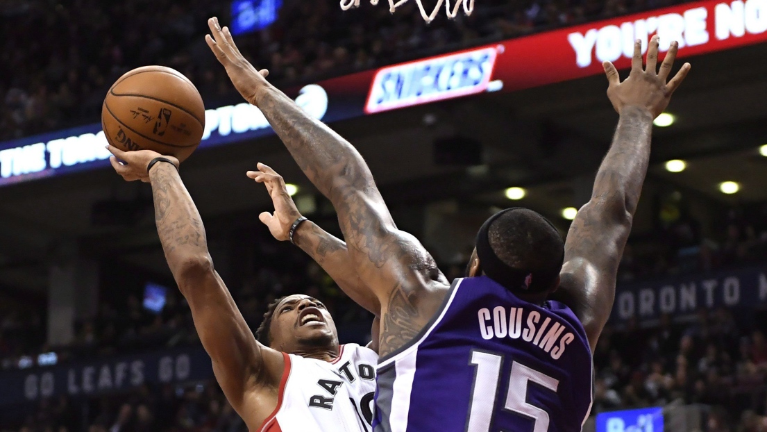 DeMar DeRozan et DeMarcus Cousins