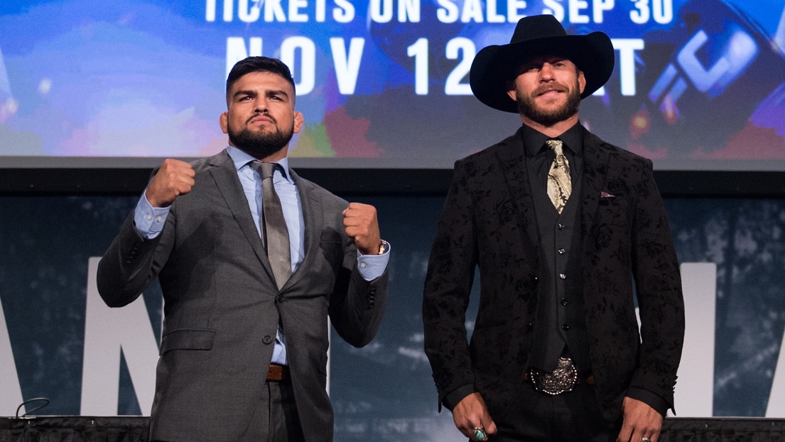 Kelvin Gastelum et Donald Cerrone