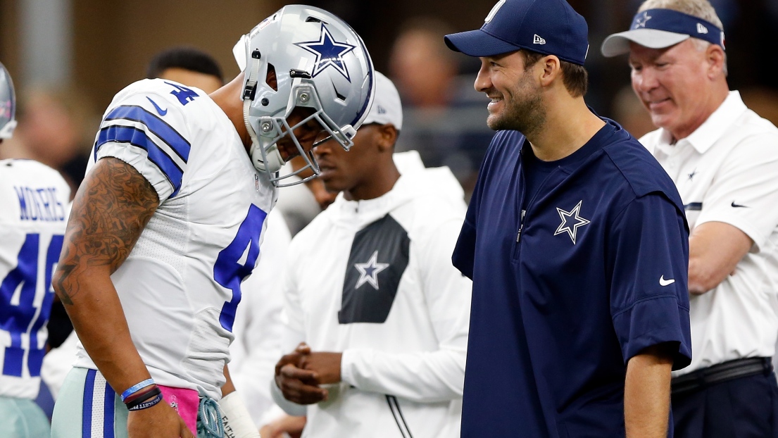 Dak Prescott et Tony Romo