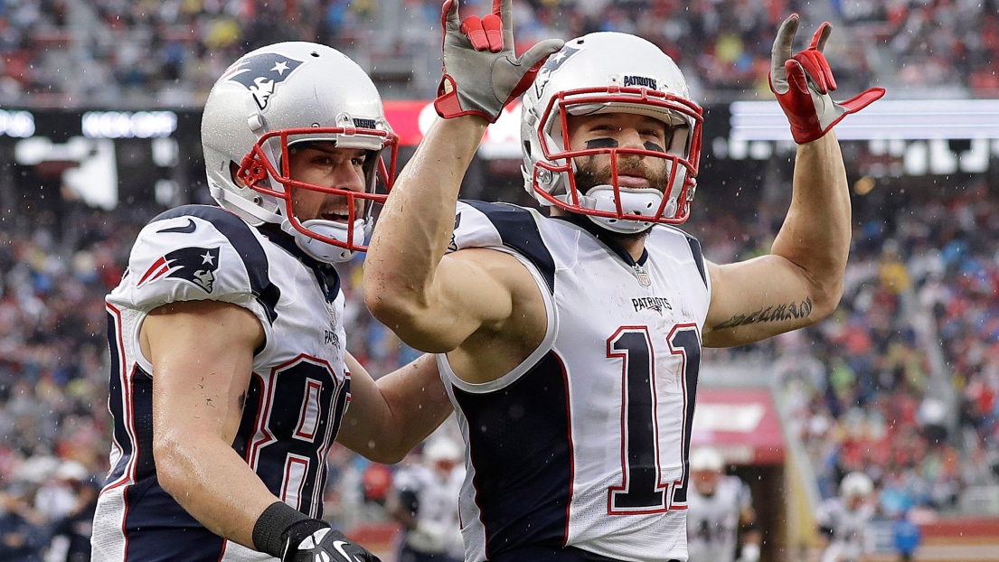 Danny Amendola et Julian Edelman